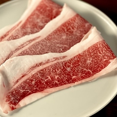 口福流 鉄板焼きしゃぶ &nbsp;白老牛ブリスケ　すき焼き風