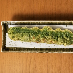 青のりたっぷり!!ちくわの磯辺揚げ