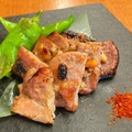 料理メニュー写真 きなこ豚-金山寺味噌焼き-