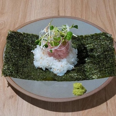 ネギトロ手巻き