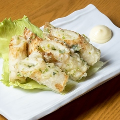 ちくわ明太磯辺揚げ