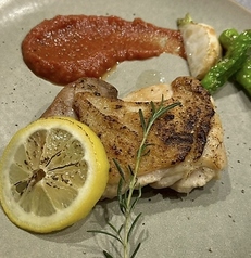 カリッとジューシーチキンソテー