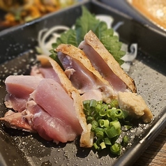 地鶏のタタキ もも