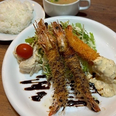 エビのカダイフ揚げ＆プリプリエビフライ