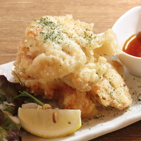 名物のとり天や広島名物こうねなど肉料理を満喫◎