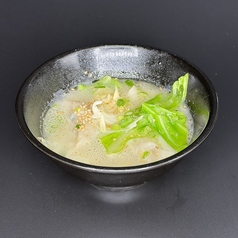 鶏白湯炊き餃子