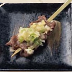 ネギ塩タン串
