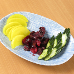おしんこ盛り合わせ