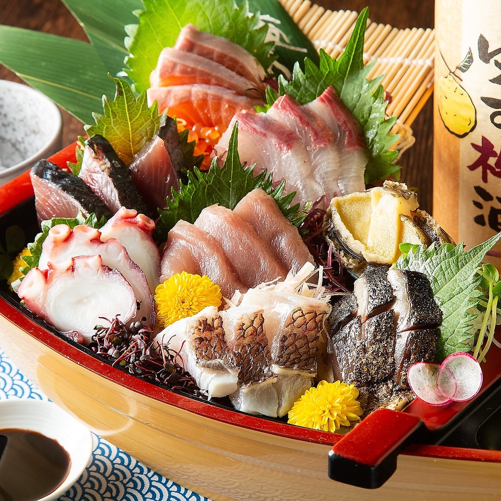 福岡の台所、長浜市場直送の鮮魚も人気です♪