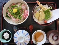 ねぎとろ丼定食