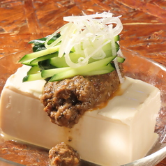 じゃじゃ味噌豆腐