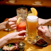 【当日OK♪】フードオーダーなくてもOK!!《単品飲み放題コース2H》2200円!!生ビールやサングリアも入った超お得な飲み放題★《!ノンアルカクテル飲み放題》もOKだからドライバーさんも安心してご利用頂けます♪飲み放題には肉刺しオールスターがおススメ！肉バルの新鮮な肉刺しを全部ちょっとずつ楽しめて◎