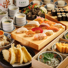 【個室完備】炉端焼きとつまみ寿司と日本酒 すご六 品川店のコース写真