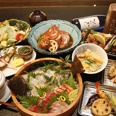 なにがし 天ぷらと鮮魚の店 恵那店のコース写真
