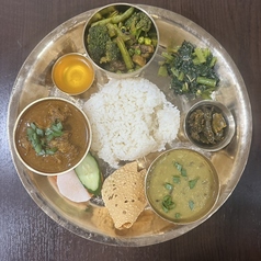 ネパールの国民食！「ダルバート」代表的な料理です。