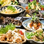 宮崎名物各種取り揃えたお料理と、本格焼酎含む飲み放題＋お食事プランをご用意しております！