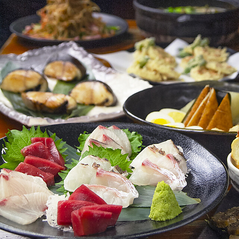 旬の素材を使用した多彩な料理をお楽しみください！