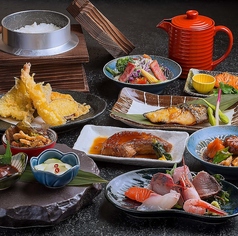 釜炊きごはん銀シャリ魚と肉時々お酒のコース写真
