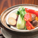 ◆季節野菜の土鍋蒸