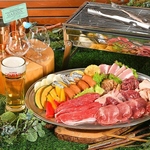 ワンランク上の贅沢肉肉BBQはボリューム満点♪