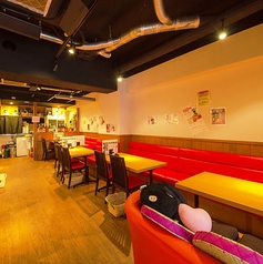 女子会やデートにも最適！ゆったり寛げます!