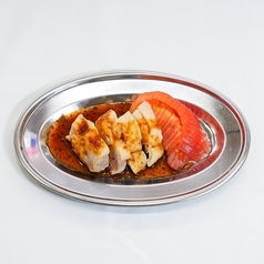 蒸し鶏の麻辣ソース