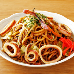 太麺イカ焼きそば(大漁盛り/レギュラー)