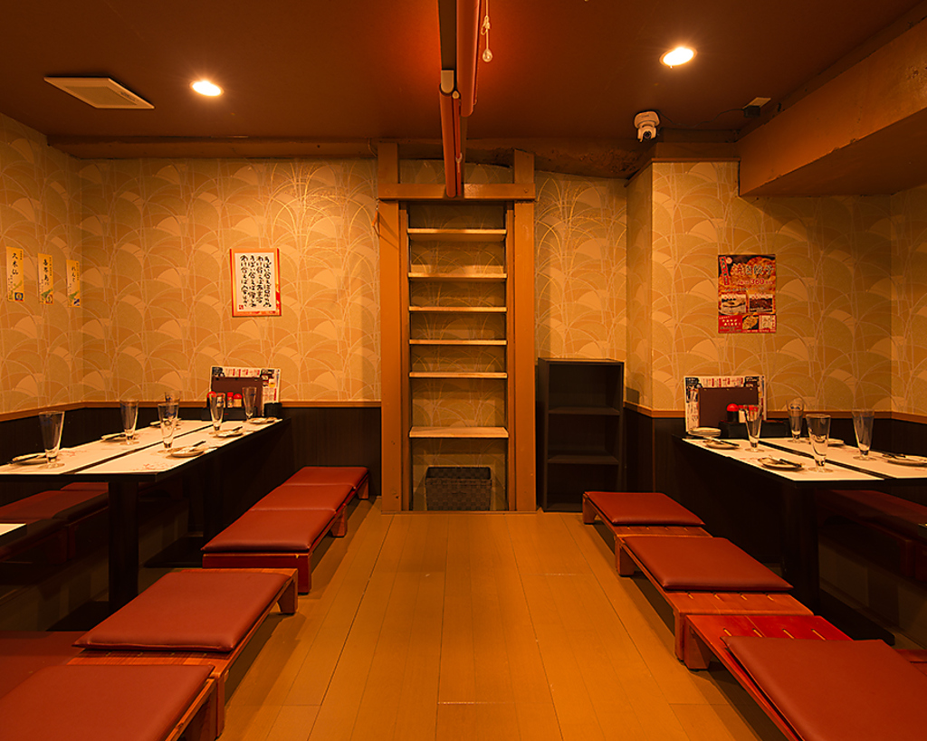 【最大24名様までご利用OK♪】大人数宴会ならこちらの掘りごたつ座敷がぴったり☆