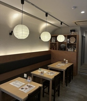 こだわりの店内