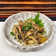 赤どり鶏皮ポン酢