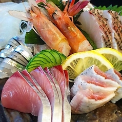 本日の刺身3種盛り合わせ