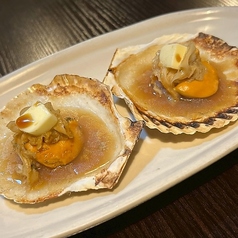 ホタテ醤油バター二枚