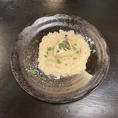 出汁チーズリゾット