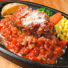 気まぐれランチ★トマトハンバーグ