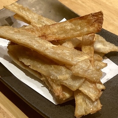 ごぼうチップのカレー塩