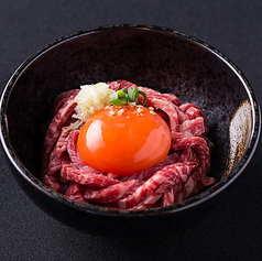 お肉の甘みと旨みをダイレクトに楽しめる,安心・安全な『ふらの和牛ユッケ』