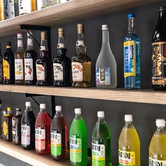 日本酒や焼酎なども豊富なラインナップ