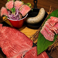 肉!!プレミアム盛り合わせプレート