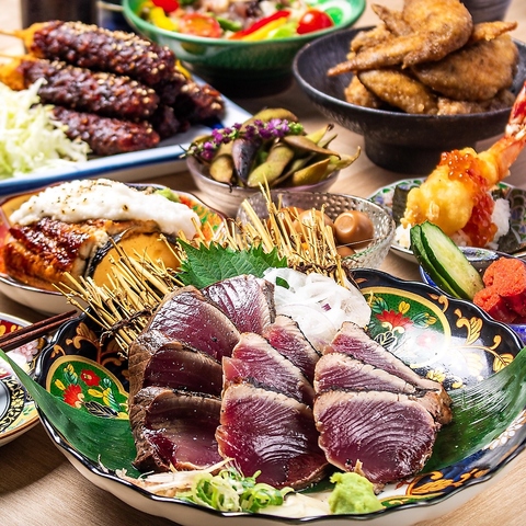  《名古屋駅3分》藁焼きと野菜巻き蒸籠、名古屋飯が話題の一軒家居酒屋◆個室あり