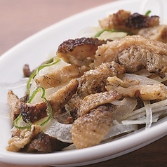 さっぱり鶏皮ポン酢