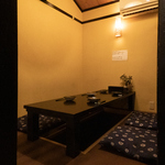 ゆったりお過ごしいただける掘りごたつ席・座敷席をご用意。個室のため、人目を気にせずに使えます！