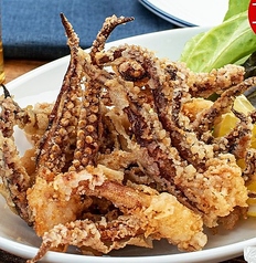 イカゲソの唐揚げ