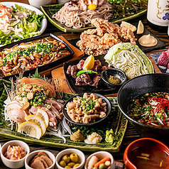 完全個室居酒屋　食べ飲み放題　地鶏焼き鳥と海鮮　串大臣　大宮駅前店のコース写真