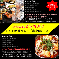 ハヌリ 中目黒のコース写真