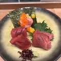 料理メニュー写真&nbsp;三崎マグロ希少部位3種盛り