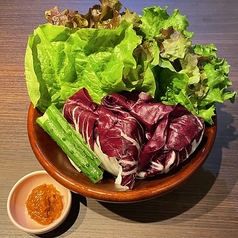 包み野菜盛り合わせ