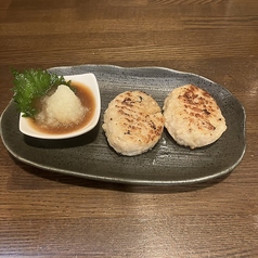 レンコン入りつくね（おろしポン酢orタレ）