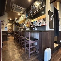 カウンターがおすすめ！