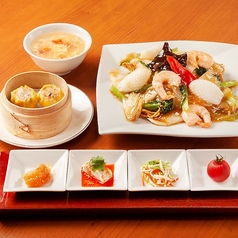 海鮮五目あんかけ焼きそば御膳