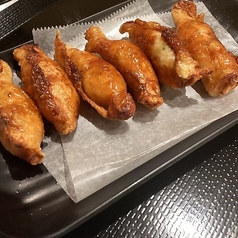 鶏皮餃子